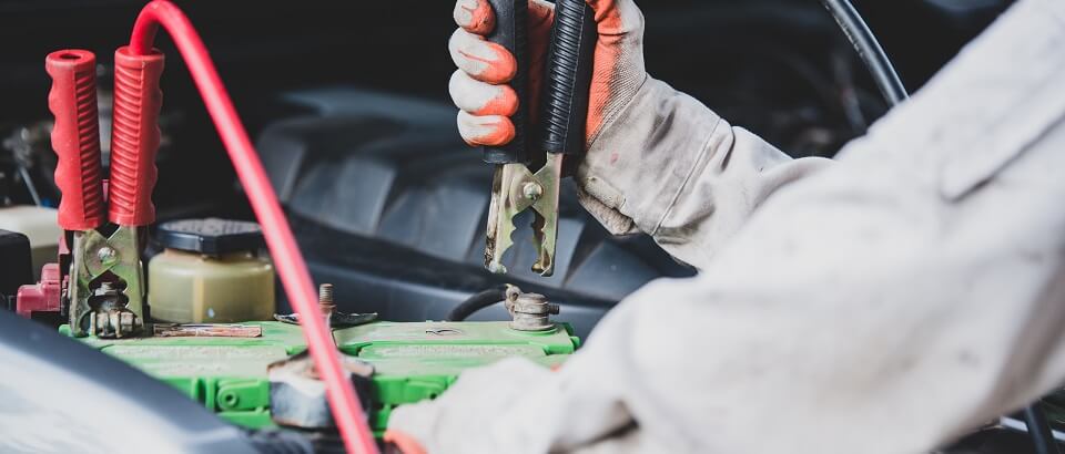 Jump Start Car Battery