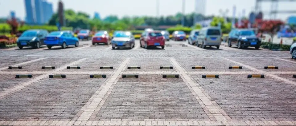 empty car lot