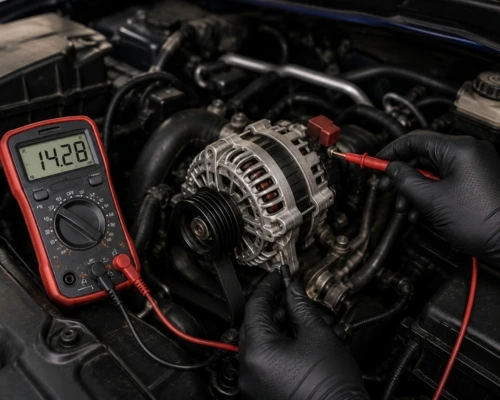 Car Alternator Diagnosis Procedure