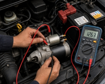 Car Starter Motor Testing and Diagnosis Singapore