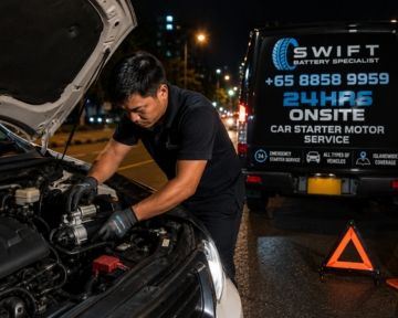 24hrs Emergency Car Starter Motor Service Singapore